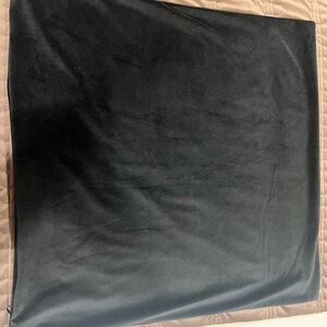 2 24x24” Elegant Black Accent Pillow Covers